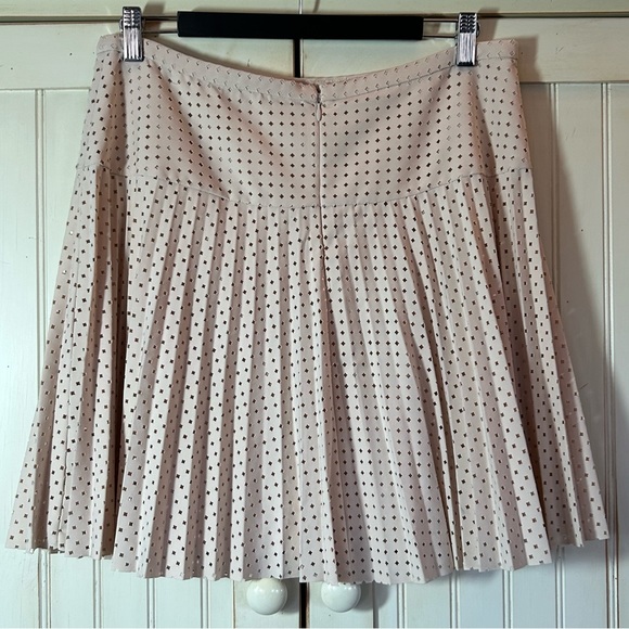 J. Crew Laser Cut Perforated Skirt Sz 8 EUC - Picture 5 of 11
